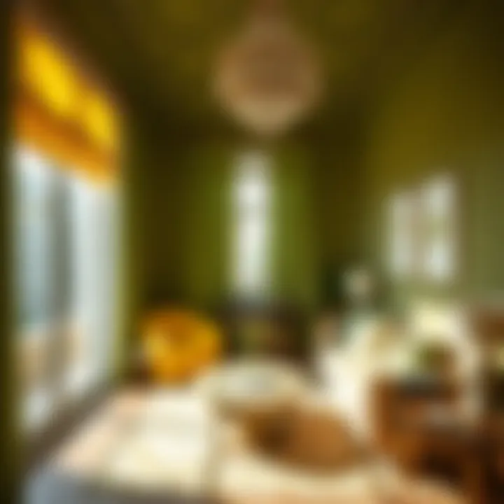 Magnificent Exploring Green and Yellow Valances: A Study in Color and Design