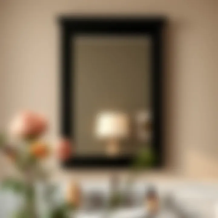 Magnificent Exploring the Black Framed Medicine Cabinet Mirror: A Multifaceted Addition to Home Decor
