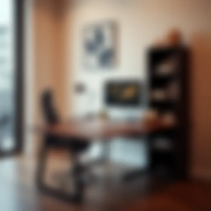 Ergonomic Features of Four-by-Two Desk Ergonomic design features of a four-by-two desk