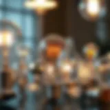 A selection of various light bulbs showcasing energy efficiency