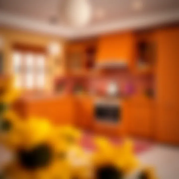 Vibrant Bumble Bee Color Palette Vibrant color palette inspired by bumble bees for kitchen design