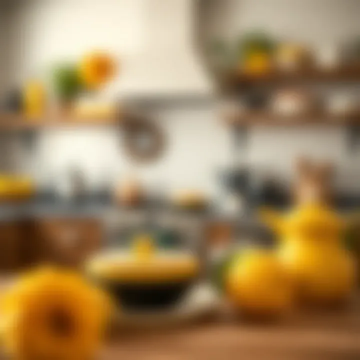 Stylish Bumble Bee Themed Accessories Stylish bumble bee themed kitchen accessories and decor