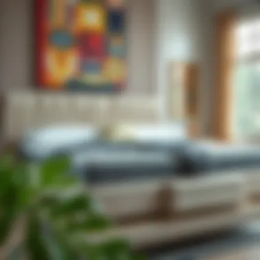 Modern mattress base integrated with antique design
