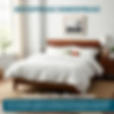 Standard Bedspread Dimensions Overview Infographic of standard bedspread dimensions