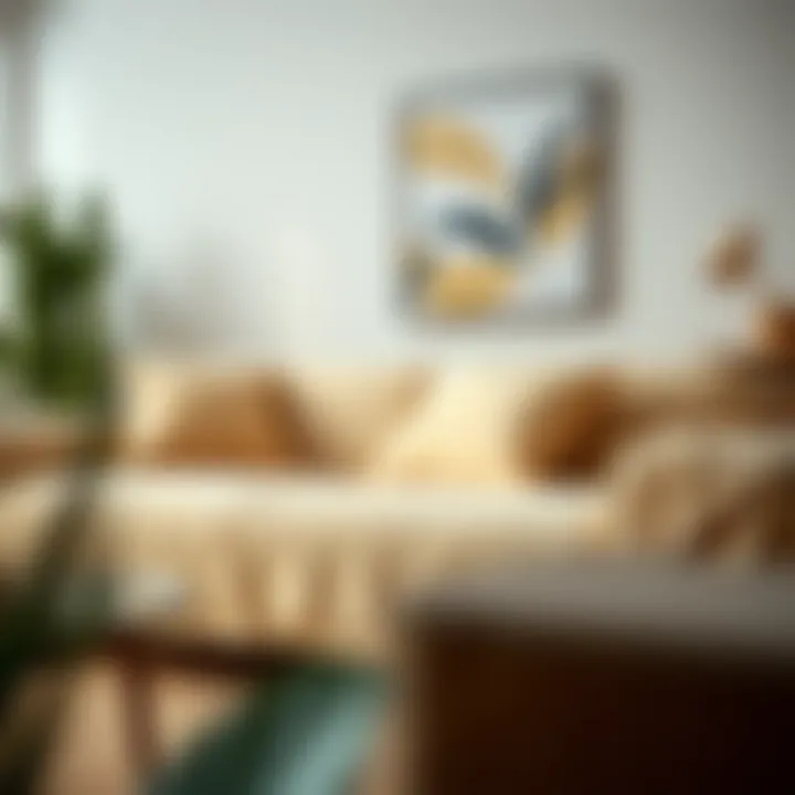 Variety of sofa cover materials displayed beautifully