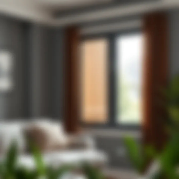 Installation process of vinyl window film on a residential window