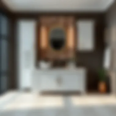 Durable bathroom cabinet base made from composite materials