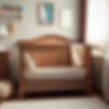 Emphasis on Safety Features of Delta Crib Delta crib showcasing safety features