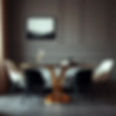 Elegant Modern Dining Set for Two Elegant dining set for two with modern design