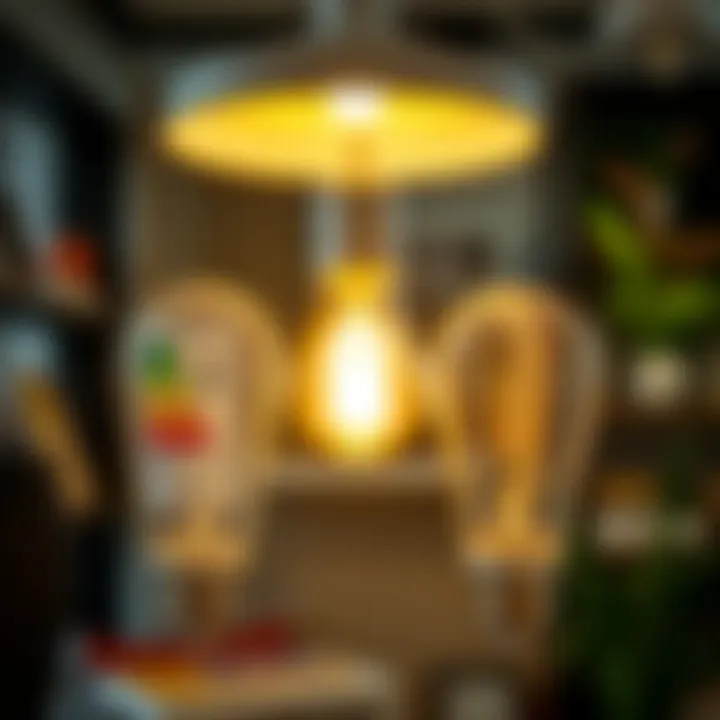 Energy efficiency labels on LED bulbs