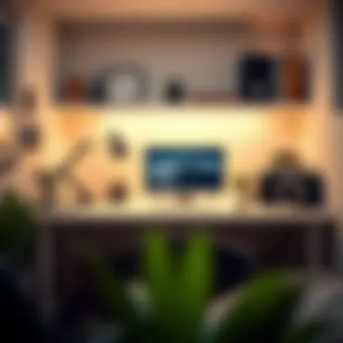 Compact desk setups maximizing small dormitory spaces