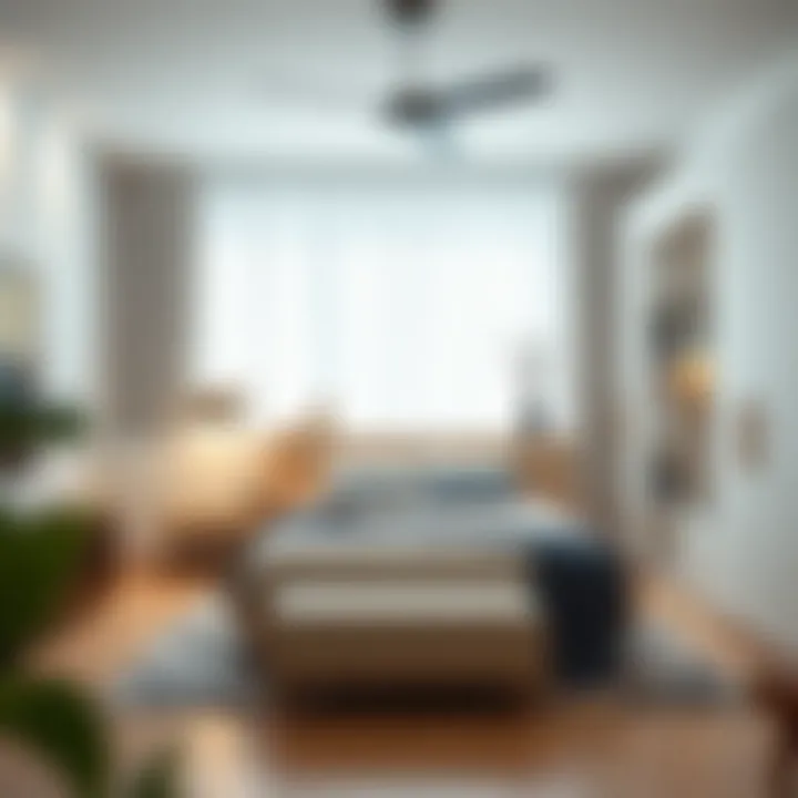 Chic Interior with Innovative Furniture Solutions Chic interior design highlighting innovative furniture