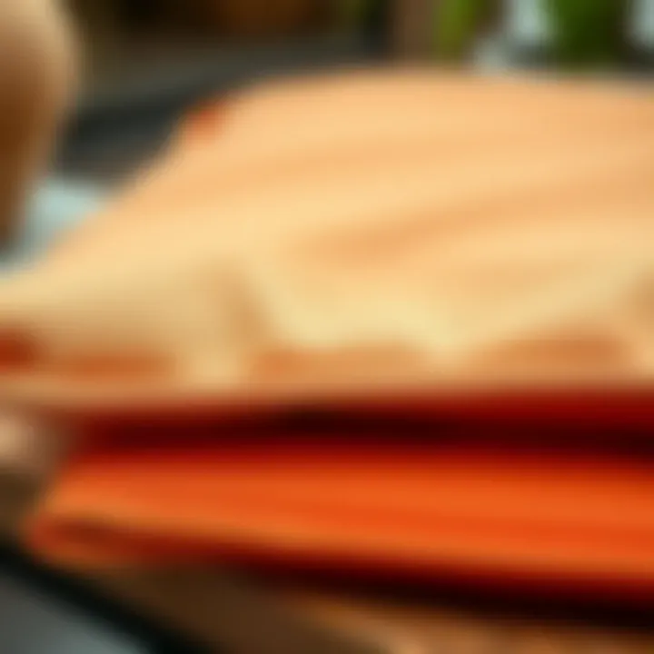 A close-up of durable material texture used in outdoor seat cushions