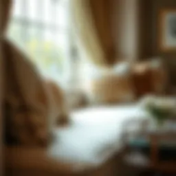 Luxurious cushion design for bay window seating