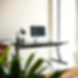 Modern ergonomic desk design