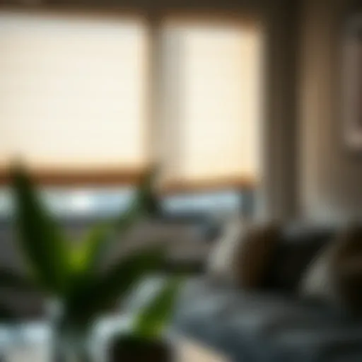 Elegant fabric top down bottom up shade showcasing versatility in design