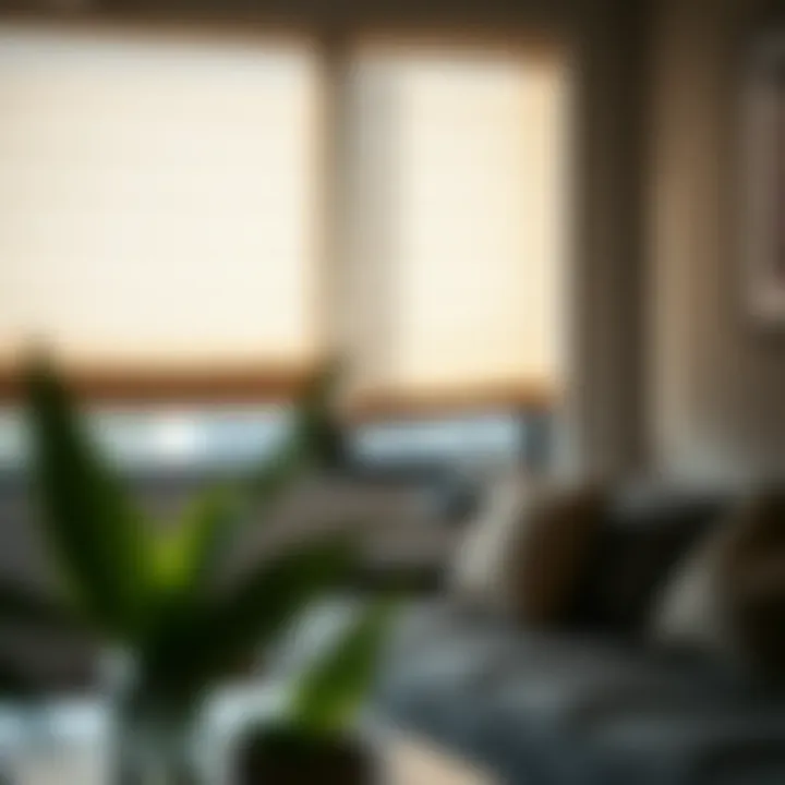 Versatile Design of Fabric Shades Elegant fabric top down bottom up shade showcasing versatility in design