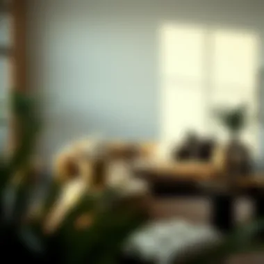 Luxurious full-size daybed in a modern living room setting