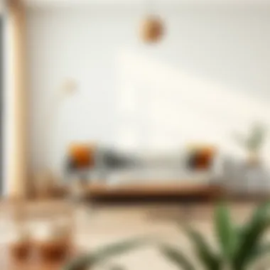 Minimalist interior showcasing a full-size daybed with clean lines