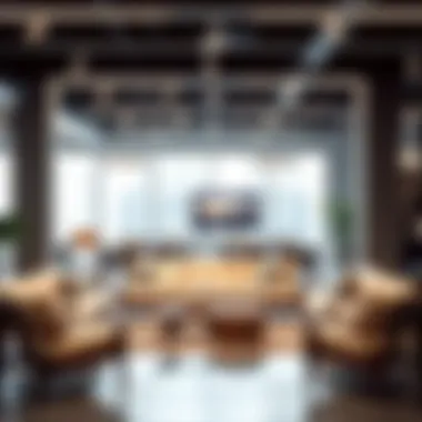 Modern furniture showcasing innovative design