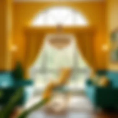 Exploring Green and Yellow Valances: A Study in Color and Design Summary