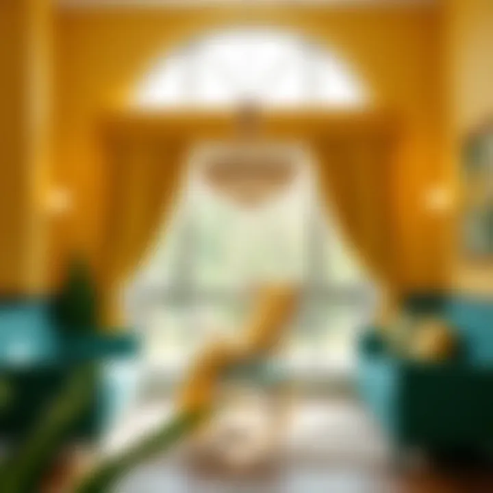 Exploring Green and Yellow Valances: A Study in Color and Design Summary