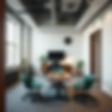 Office Space Transformation Before and after transformation of an office space