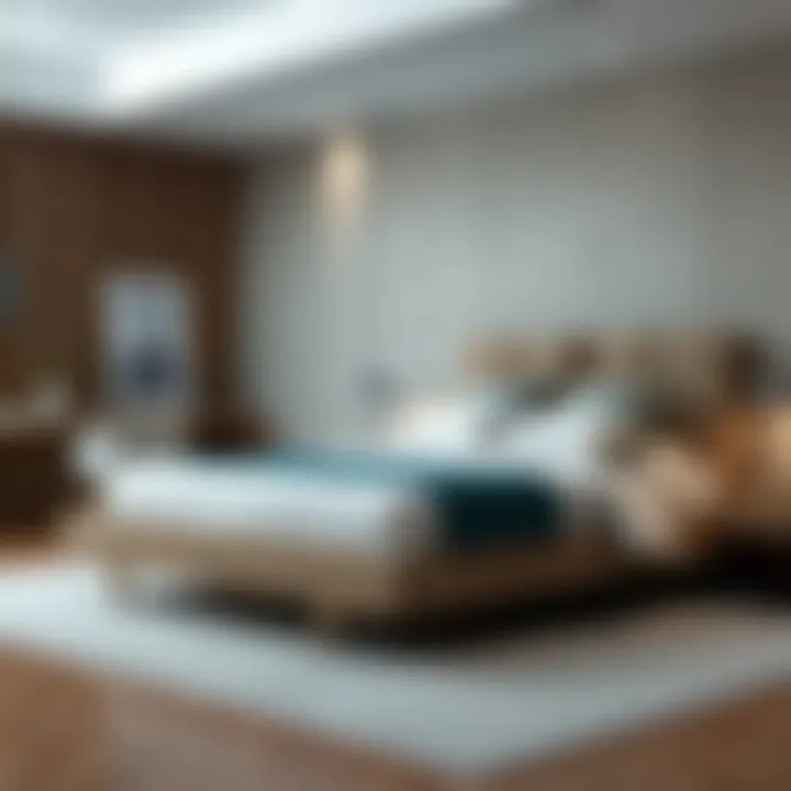 Modern materials used in king size platform beds