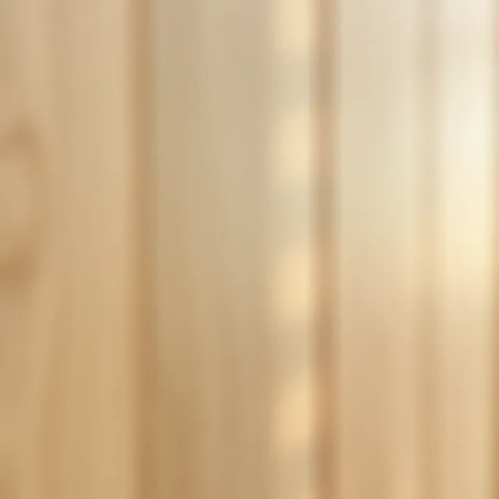 Grain Patterns of Natural Wood A close-up view of the grain patterns in light natural wood