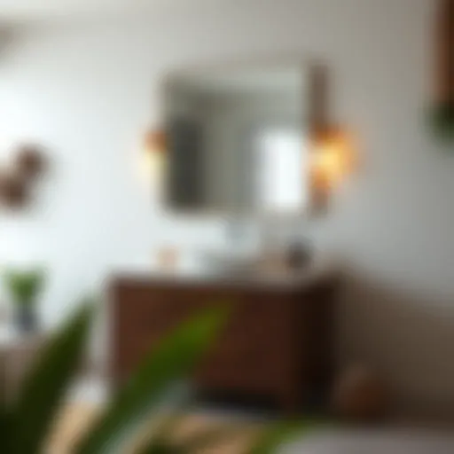 Modern Design of a 42-Inch Bathroom Vanity Elegant 42-inch bathroom vanity with sink showcasing modern design