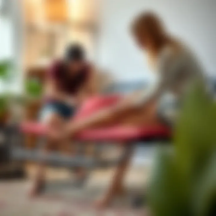 Caring for Your Metal Glider Couch Maintenance tips being demonstrated on a metal glider couch