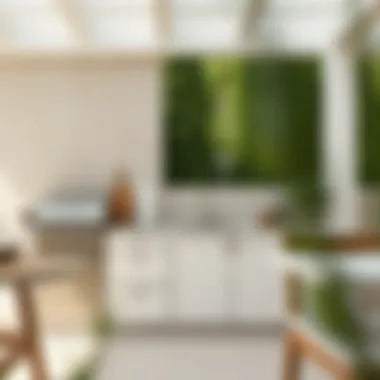 Outdoor kitchen highlighting innovative tile cladding solutions