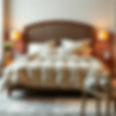 Luxurious Oversize King Quilt Set Display Luxurious oversize king quilt set displayed on a beautifully made bed