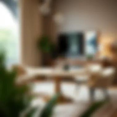 Trendy round card table designs in modern home decor