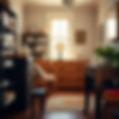 Organizational tips illustrated with six-drawer units