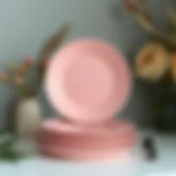 Exploring the Aesthetic and Functional Aspects of Pink Dinner Plates Introduction