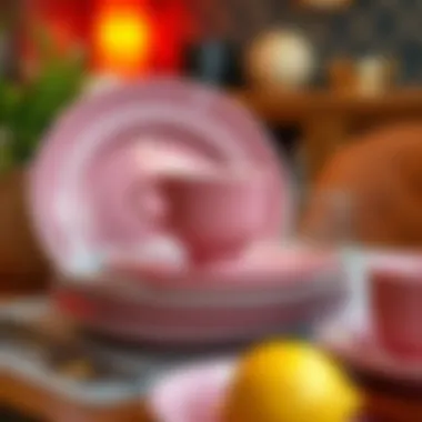 Notable Exploring the Aesthetic and Functional Aspects of Pink Dinner Plates