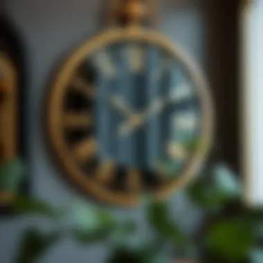 Exploring the Aesthetic Appeal of Black and Gold Large Clocks Introduction