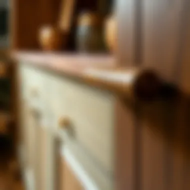 Rustic Charm: Wooden Handles for Country Decor Rustic wooden cabinet handles complementing country-style decor