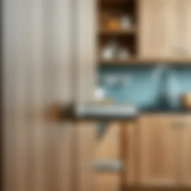 Contemporary Chic: Stainless Steel Handles for the Modern Kitchen Sleek stainless steel handles enhancing contemporary kitchen aesthetics