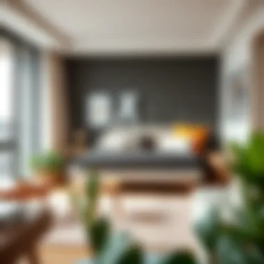 Stylish Convertible Folding Bed in a Multifunctional Space Stylish convertible folding bed in a multifunctional living space