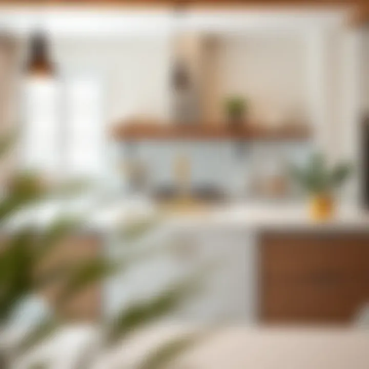 Elegance in Modern Farmhouse Design Elegant modern farmhouse sink in a contemporary kitchen