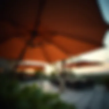 Exploring the Utility and Style of Huge Umbrellas for Patios Summary