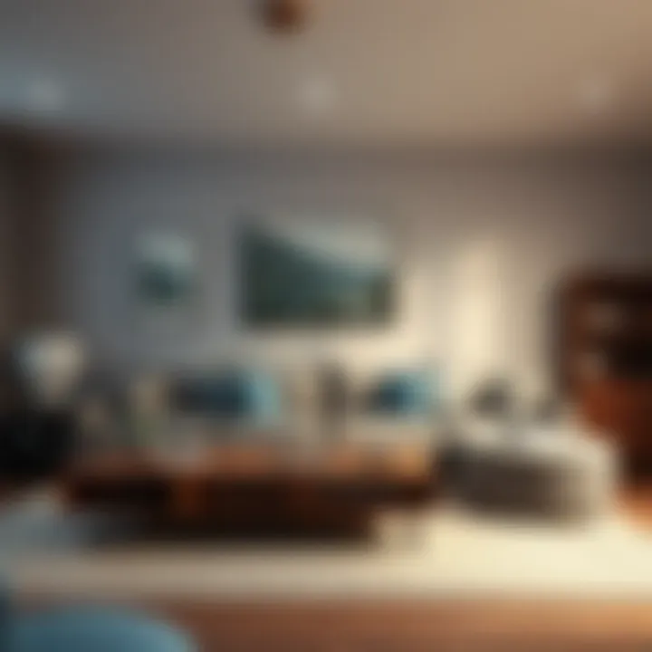 Creative Integration of Slide Out Storage in Living Spaces Innovative living room setup featuring slide out storage boxes