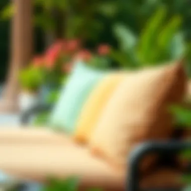 Durable fabric choices for outdoor cushions