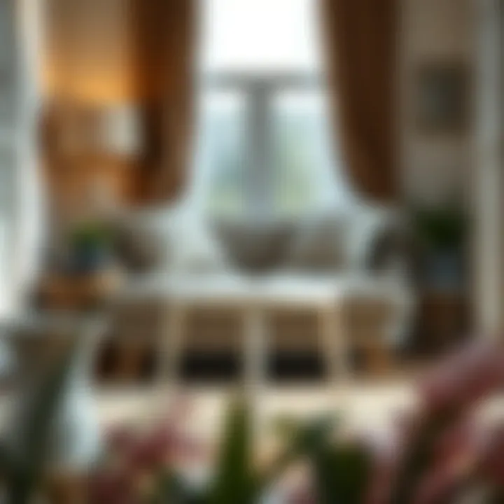 Elegant design of an 18 inch white stool in decor