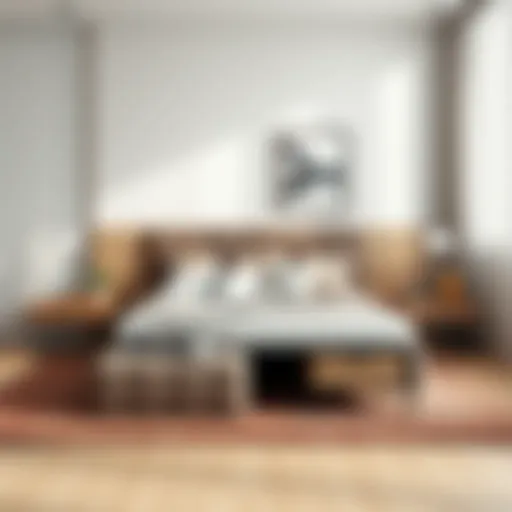 Modern Elegance of Pull-Out Trundle Beds Elegant pull-out trundle bed in a modern bedroom setting