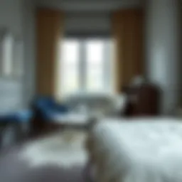 Elegant small bedroom arm chair with modern design