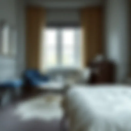 Elegant small bedroom arm chair with modern design