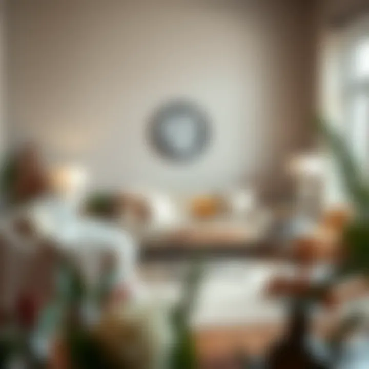 Cozy Living Room Decor Enhanced by Comforters Cozy and inviting living room with comforters enhancing the decor